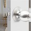 Door Knob with Lock Stainless Steel Front Door Lock Set Lightweight Wear-resistant for Bedroom