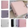 Four-box Grid Photocard Collecting with Baffle Plate A5 Binder Photo Cards Kawaii Candy Color Photocard Binder Instant Photo