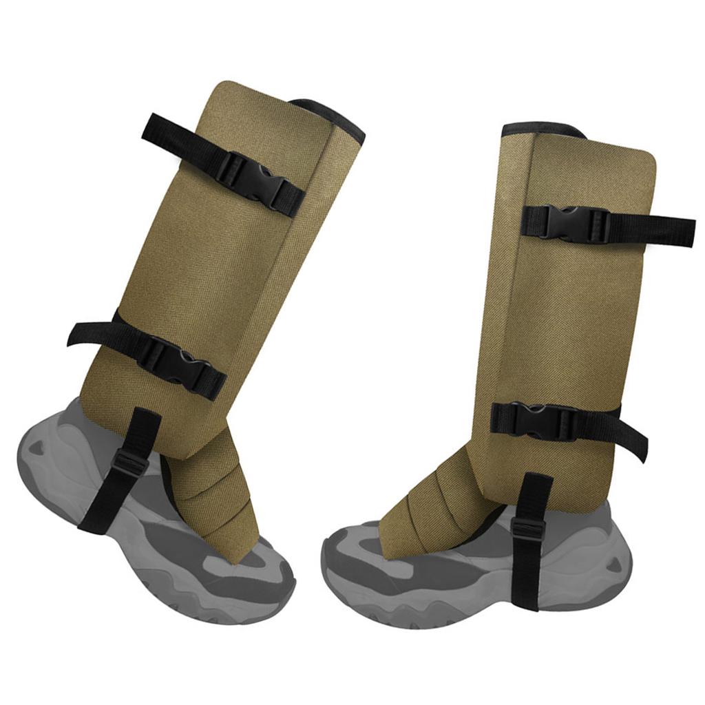 Snake Gaiters for Hiking Lightweight and Breathable Snake Proof Leg Sleeves Adjustable Snake Bite