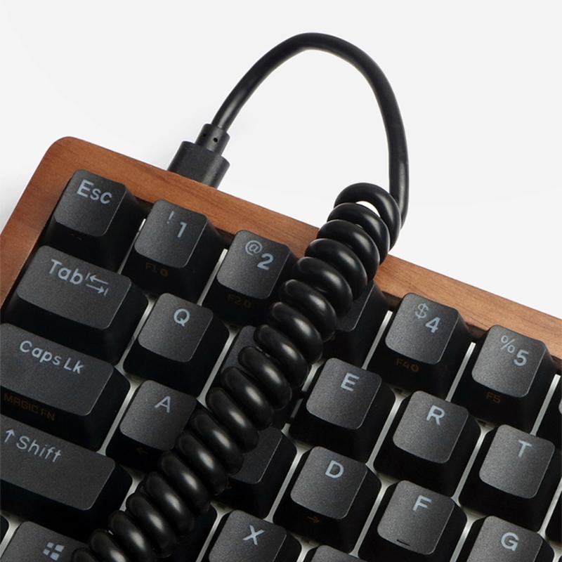 USB C Порт Витой Кабель Провод Механическая Клавиатура GH60 USB Кабель Тип c USB Порт для Poker 2 GH60 Клавиатурный Комплект DIY