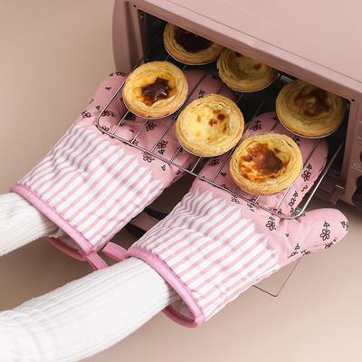2 шт. Бытовые утолщенные теплоизоляционные перчатки для выпечки, термостойкие, специальные перчатки для кухни, духовки, микроволновой печи