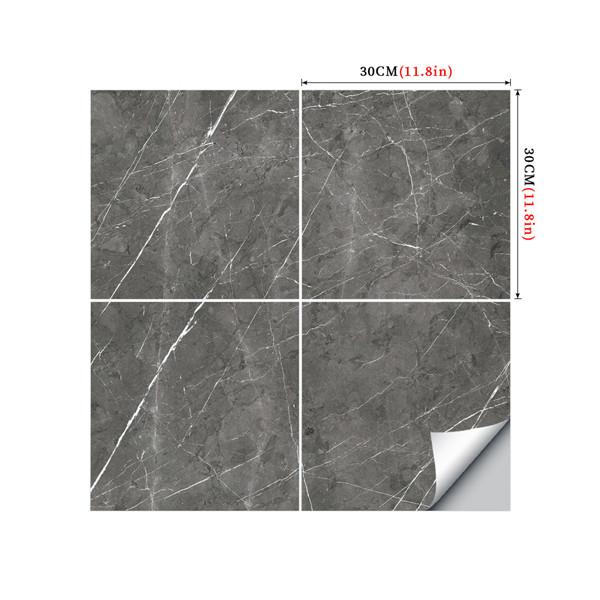 4PCS Of Set Modern Waterproof Wall Stickers Self Adhesive Tiles Sticker Floor Stickers Marble Bathroom Livingroom Bedroom PVC Home Decor