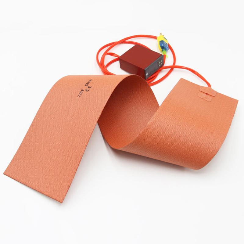 Silicone Heater 150*900mm 800W 220V Guitar Side Rim Bending Press Silicone Heating Pads Heating Mat Warming Accessories