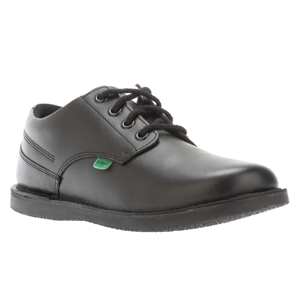 Kickers Childrens/Kids Kopi Leather Derby Shoes