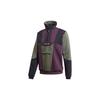 Originals Adv Field Hz Half-Zip Stand Collar Warm-Up Sweatshirt Men Sweatshirt Black Green Purple GD5575