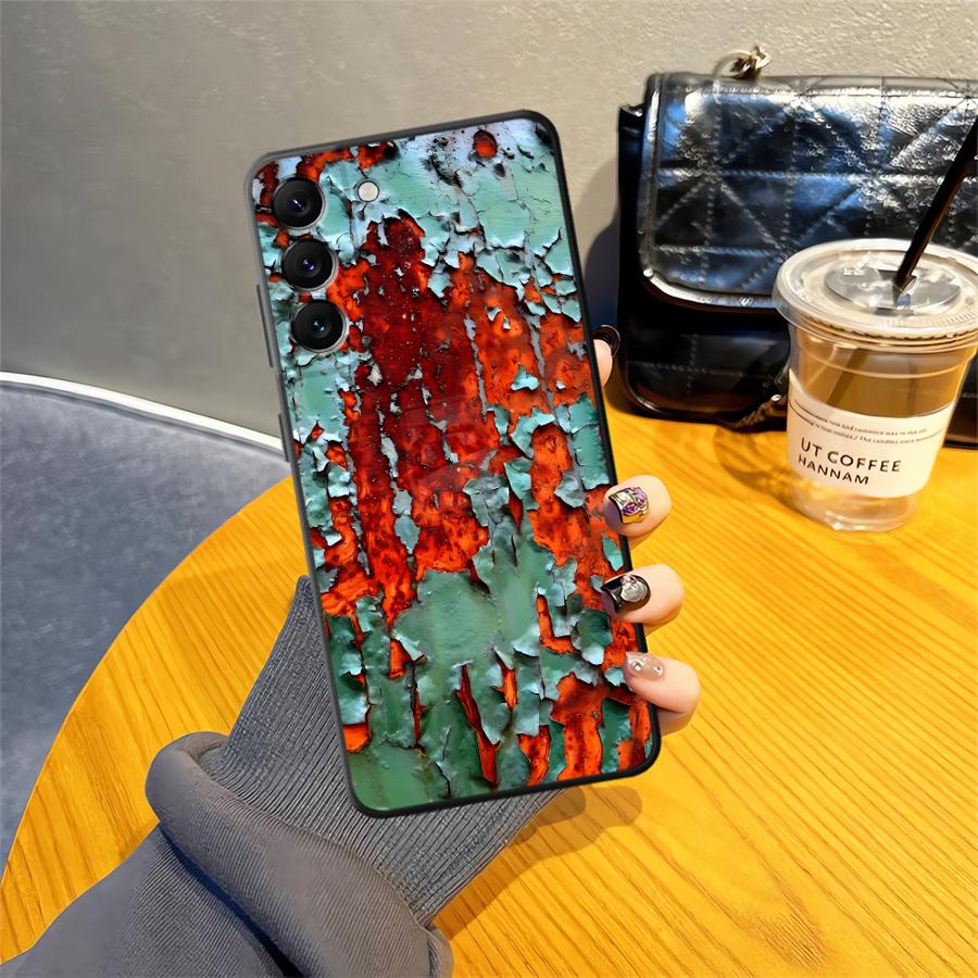 Чехол для Samsung Galaxy A05 Note 20 Ultra 9 10 A50 A70 A30 A40 A04 A06 A07 A10 A20 A03 A01 A02 Чехол для телефона Ретро Ржавчина