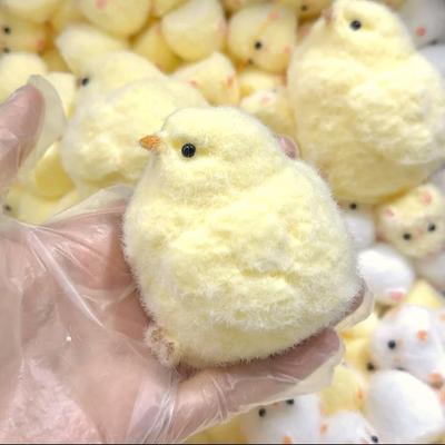Силиконовый мягкий большой цыпленок ручной работы, милые цыплята Taba Squeeze Squishy Chicks, мягкие мягкие игрушки-фиджет, игрушка-антистресс для цыплят