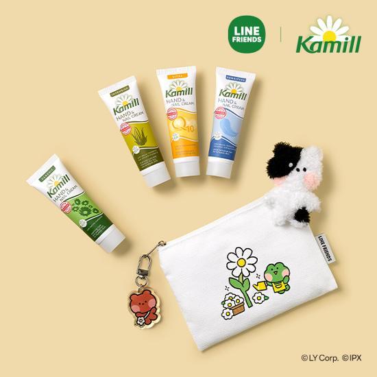 Camille Крем для рук и ногтей Мини-специальный (30 мл*4 + Мини-брелок)