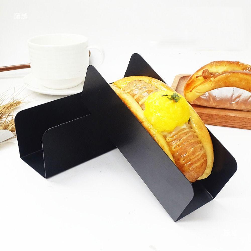 Rectangle Pork Chop Bun Mold Non-stick Bread Mold Baking Tools Biscuit Mould Cake