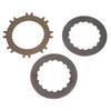 Clutch Disc Plate Clutch Friction Disc Plate Kit for 90cc To 135cc ATVs Quads Go Kart Dirt Bikes
