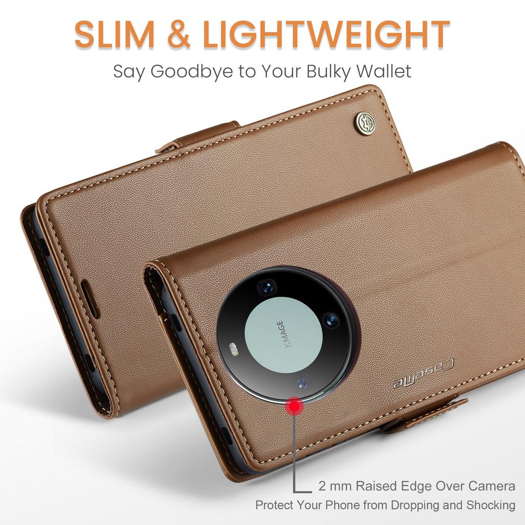 Для Huawei Mate 60/Mate 60 Pro/Mate 60 Pro+ чехол из искусственной кожи премиум-класса с функцией кошелька