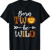 Born 2 Be Wild Birthday Decorations Girl Boy Baby Lion 2nd T-Shirt
