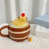 Мультяшные чашки для молочного чая с ручкой Керамическая кружка для кофе Милые кофейные кружки с капибарой Подарок на день рождения для женщин и мужчин