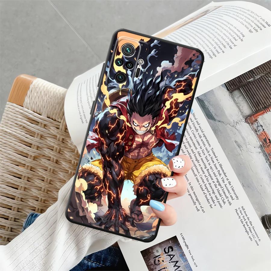Чехол для телефона Funda для Xiaomi Redmi Note 12S 11S 10 9 8 Pro 11 13 12 Pro Plus 10S 9s One Piece Luffy