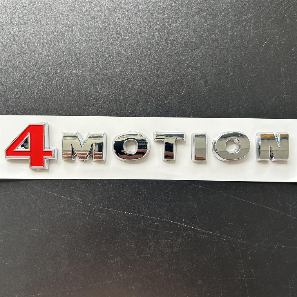 Логотип 4Motion Значок для автомобиля Эмблема для кузова/багажника автомобиля VW Наклейка для украшения