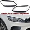 Transparent Headlight Cover for 18-19 Binrui Models: Lampshade Shell Mask