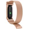Google Fitbit Воздухопроницаемый Миланский Петлевой Ремешок Быстросъемный Регулируемый Мягкий Металлический Аксессуар для Трекера