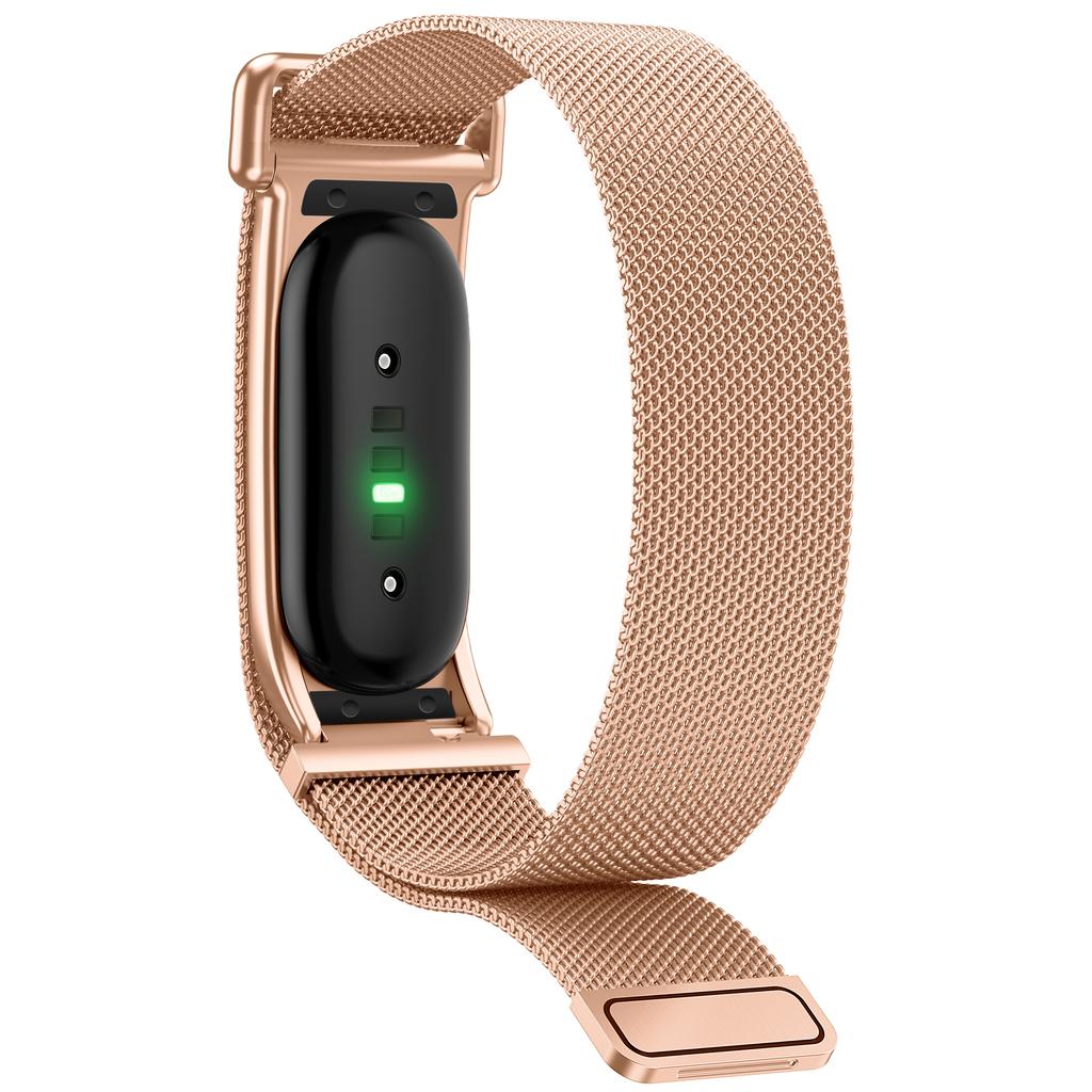 Google Fitbit Воздухопроницаемый Миланский Петлевой Ремешок Быстросъемный Регулируемый Мягкий Металлический Аксессуар для Трекера