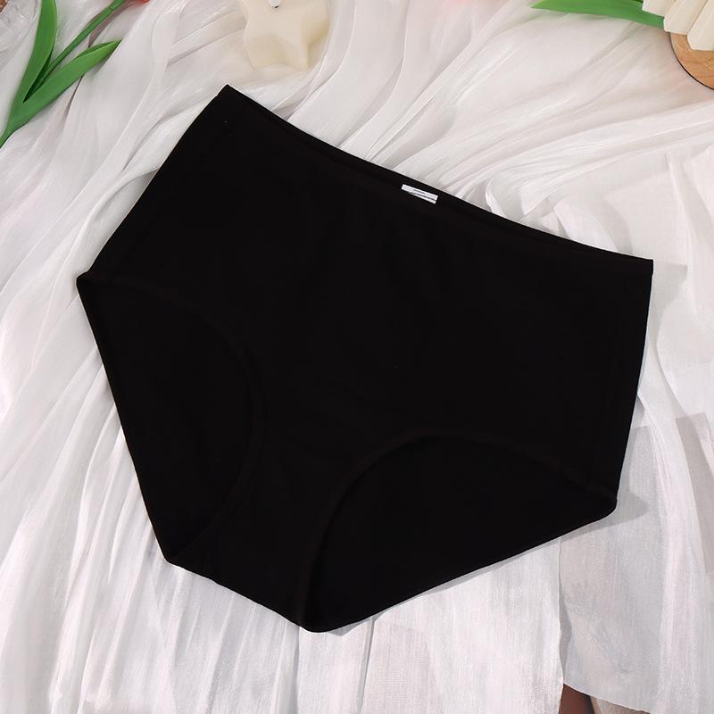 Трусики больших размеров женские с высокой талией, женские дышащие трусы с подъемом бедер