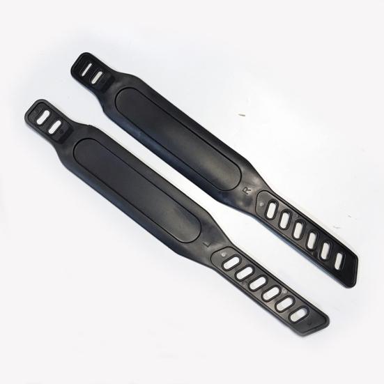 1 пара ремней для педалей велотренажера, ремешки для педалей велосипеда, противоскользящие, износостойкие, без защемления, быстрая и простая установка, стационарные