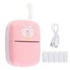 Portable Thermal Printer Bluetooth 200dpi Resolution Inkless Wireless Pocket Mini Printer Machine