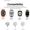 Подставка-зарядка для Apple Watch Series 9 8 Ultra 7 6 5 SE 4 3 2 Док-станция для зарядки Силиконовый кронштейн Держатель для зарядного кабеля iWatch