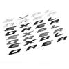 swpzb8 3D ABS Chrome Black Letters Explorer Logo Car Front Hood Emblem Bonnet Badge Sticker For Explorer 2011-2021