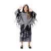 Halloween Children's Costume Cape, Grim Reaper Robe, Funny Costume Outfit, Old Woman/g Grandmother Performance Costume for Kids