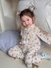 Новая весенняя пижамная одежда для малышей Princess с длинными рукавами - Sweet Home Style для детей