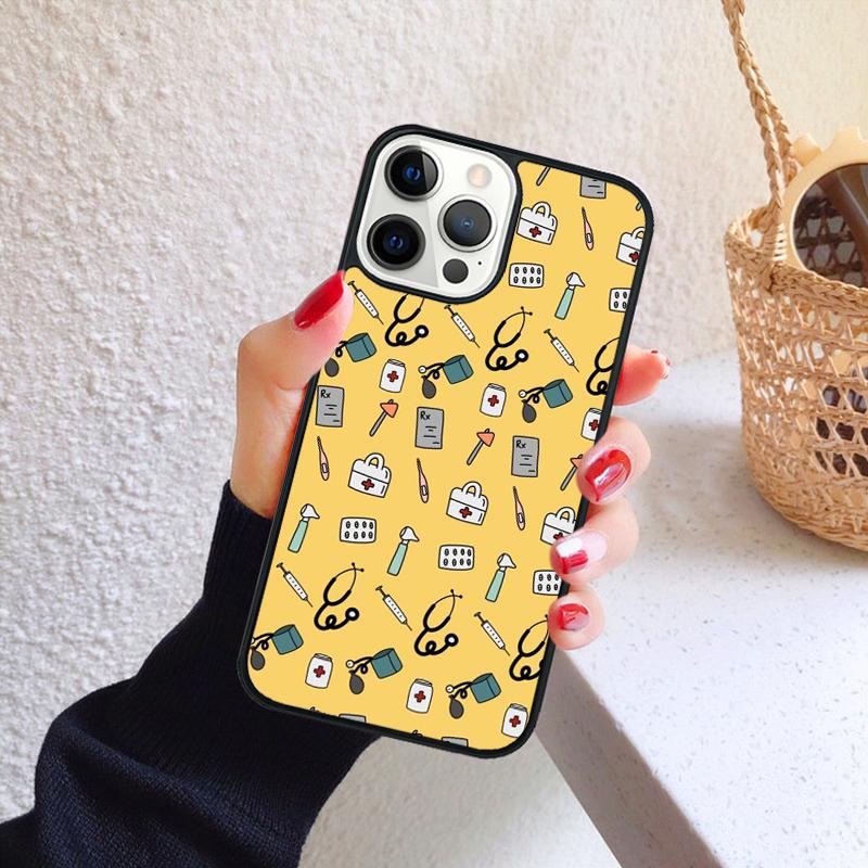 Чехол для телефона для врача, медсестры, студента-медика для iPhone 17 Air 16 15 14 12 13 PLUS 11 PRO MAX Задняя крышка