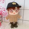 Cloth 20cm Cotton Doll Hat Dress Up Plush Doll Costume Suit Plush Doll Hat  Doll Ornament