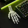 Реалистичный макет руки 3D-печатная фигурка скелета, жуткая костяная статуэтка для модели Хэллоуина, готическая модель, декор для стола Dek