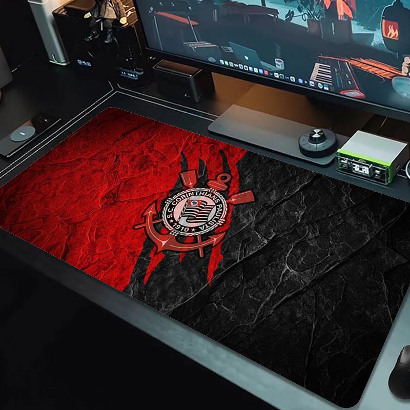 Коринфьянс Паулиста Мини-коврик для мыши Большой игровой коврик для стола Нескользящий Коврик для ноутбука и планшета XXL Коврик для мини-ПК Игровой коврик С заблокированным краем_XIA