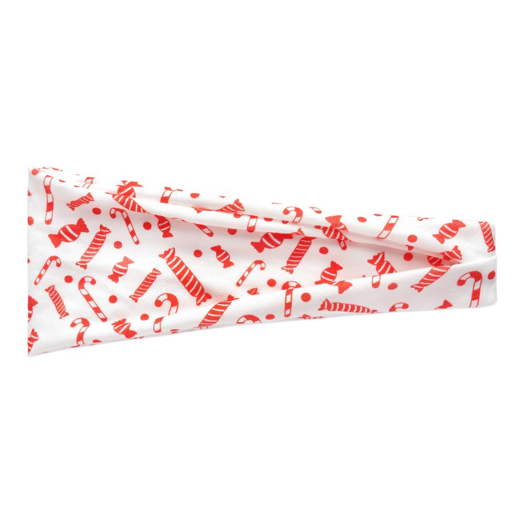 Christmas Headband Yoga Sports Headband Printed Headband Male And Female Elk Christmas Hair Accessories