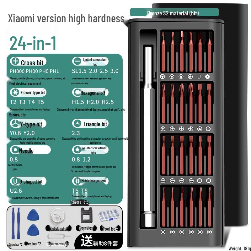 Набор прецизионных отверток для мобильных устройств и компьютеров - Профессиональный набор инструментов для ремонта и чистки