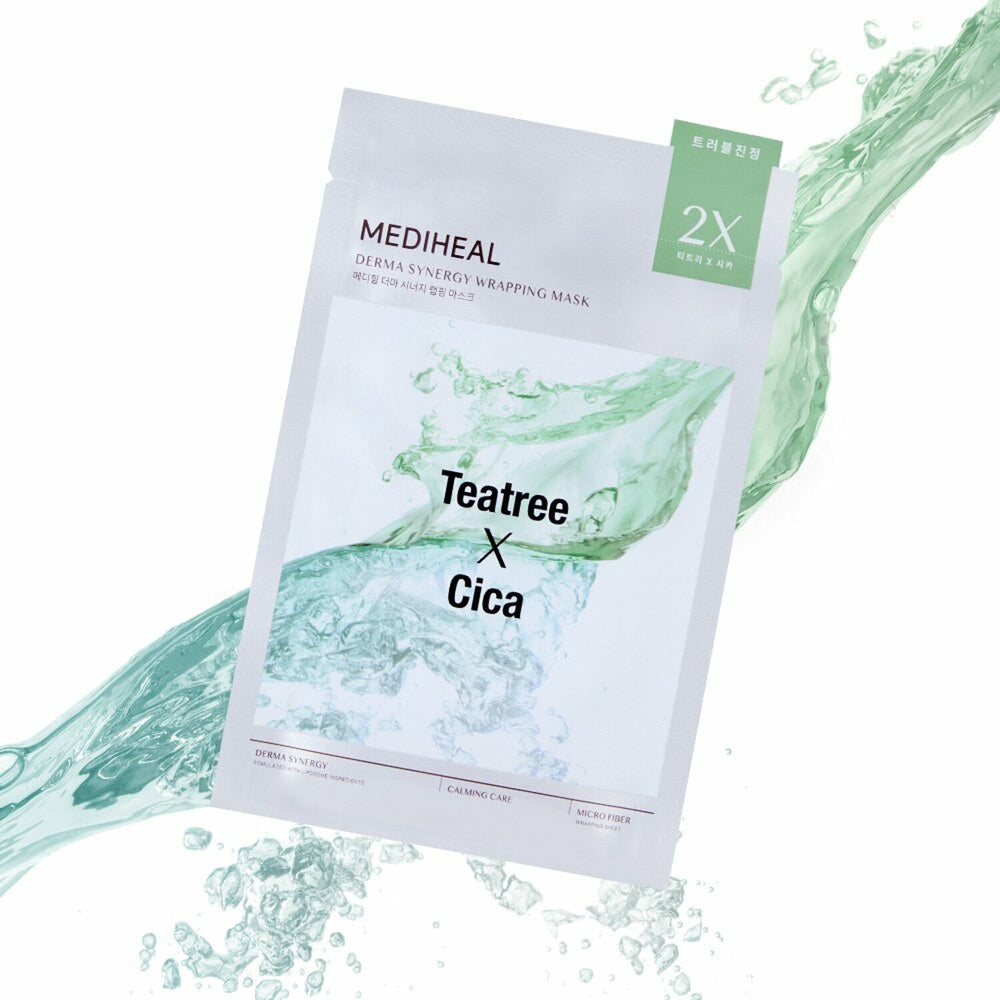 Mediheal Маска-обертывание Derma Synergy Wrapping Mask Sheet для успокаивающего ухода 1 шт.