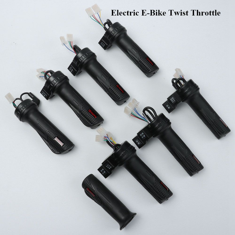 E-Bike Twist Throttle Electric Scooter Parts Speed Handlebar Throttle Cycling Throttle Grip