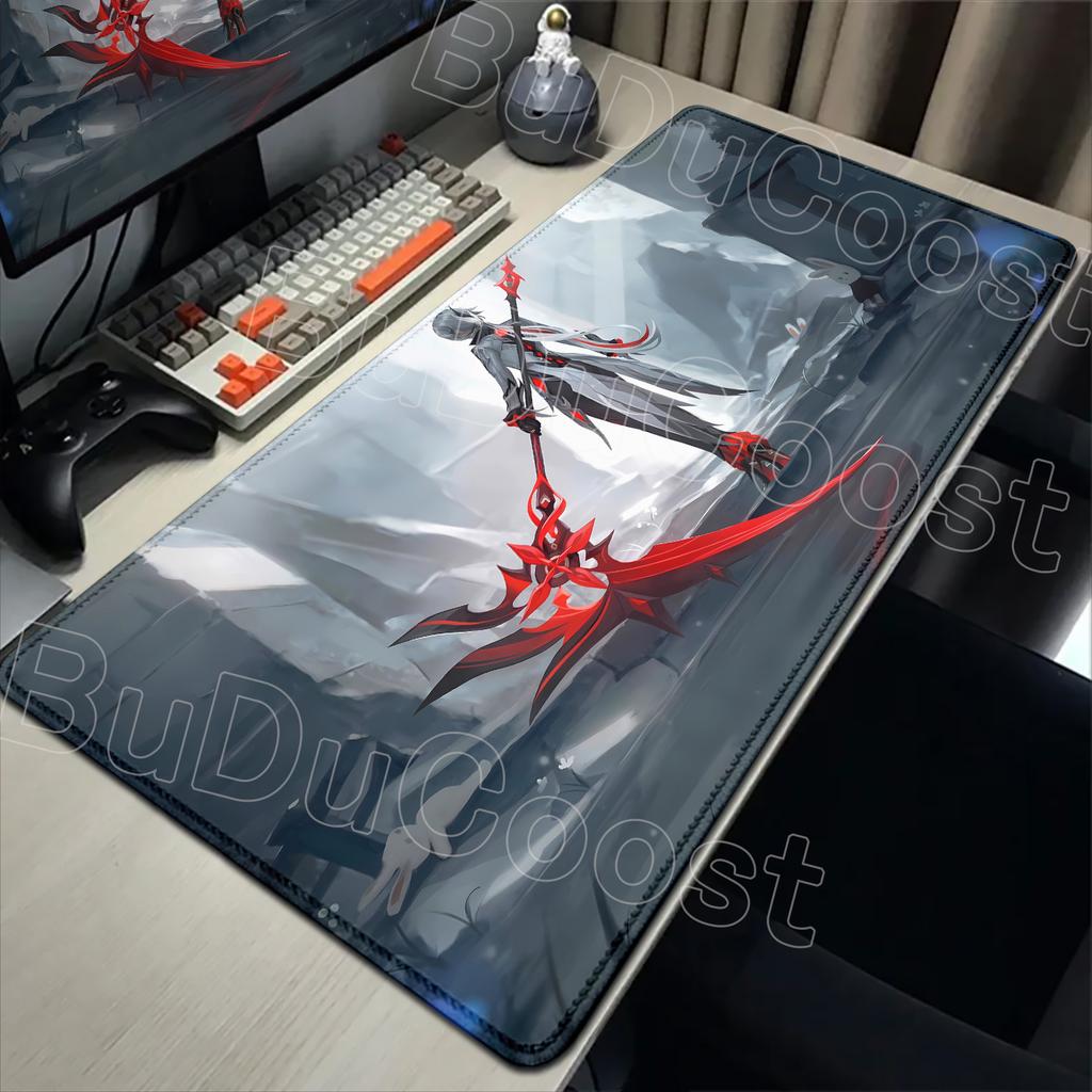 Новые классные обои Genshin Impact Арлекино Коврик для мыши ПК Ноутбук Игровые аксессуары Коврик для мыши Настольный коврик Компьютер Геймер Коврик для клавиатуры