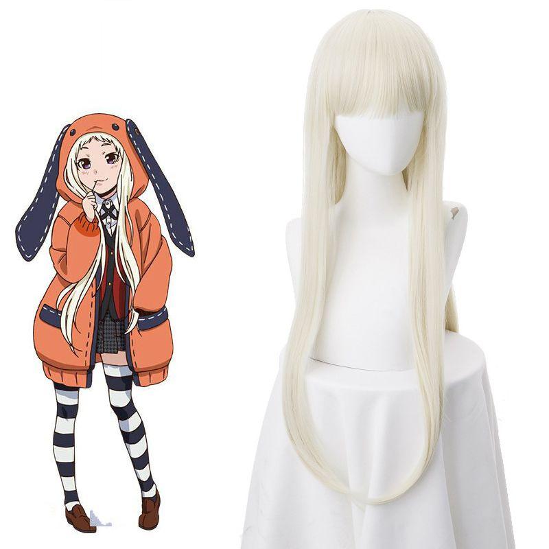 Какегуруи Джабами Юмэко Мэри Кирари Юмэми Руна Длинные Косплей Вечеринка Парик для волос Для поклонников аниме