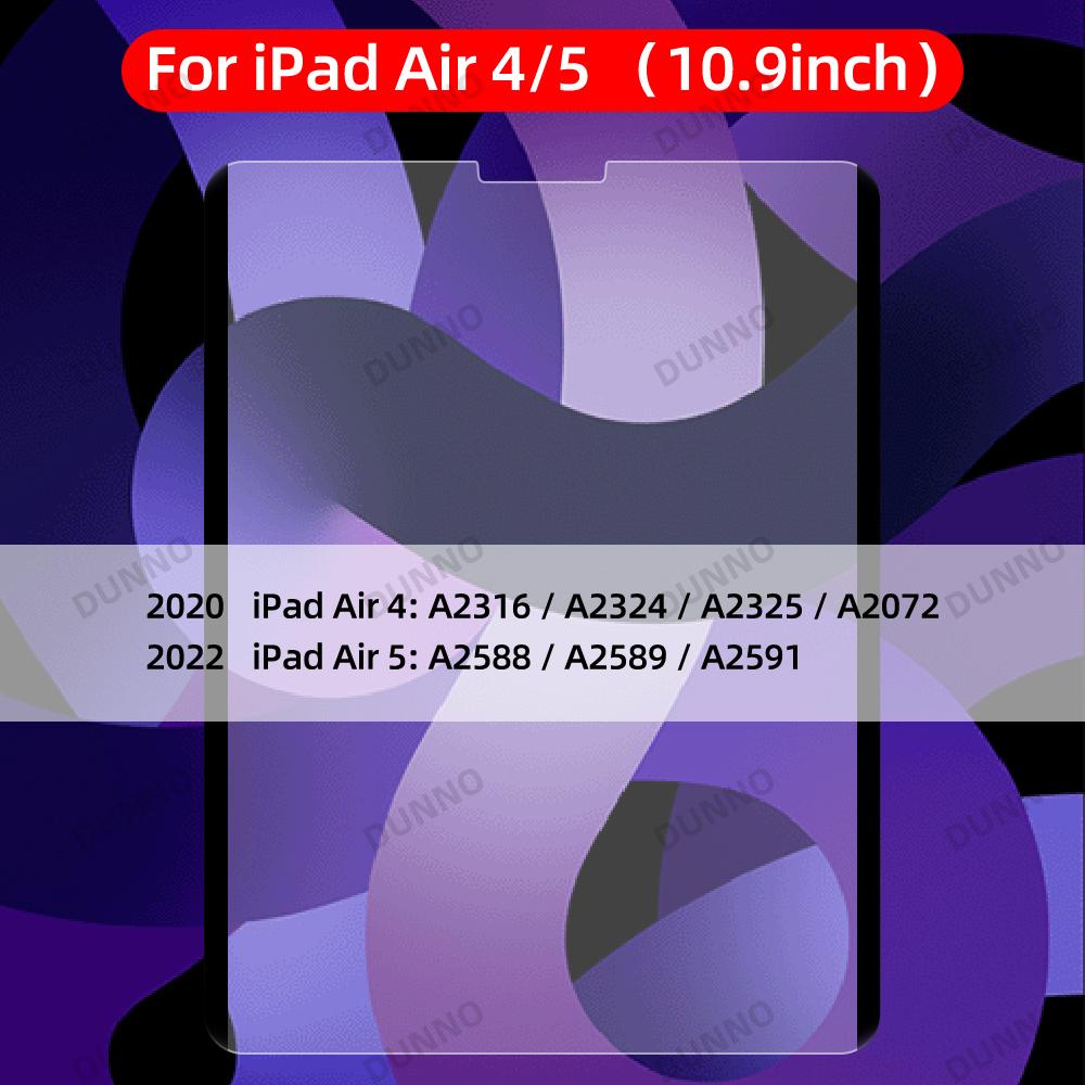 Paper Feel Screen Protector Film for iPad Air 11in 2025 Pro 11/12.9 Air 4 5 10/9/8/7th Generation Removable Magnetic Attraction