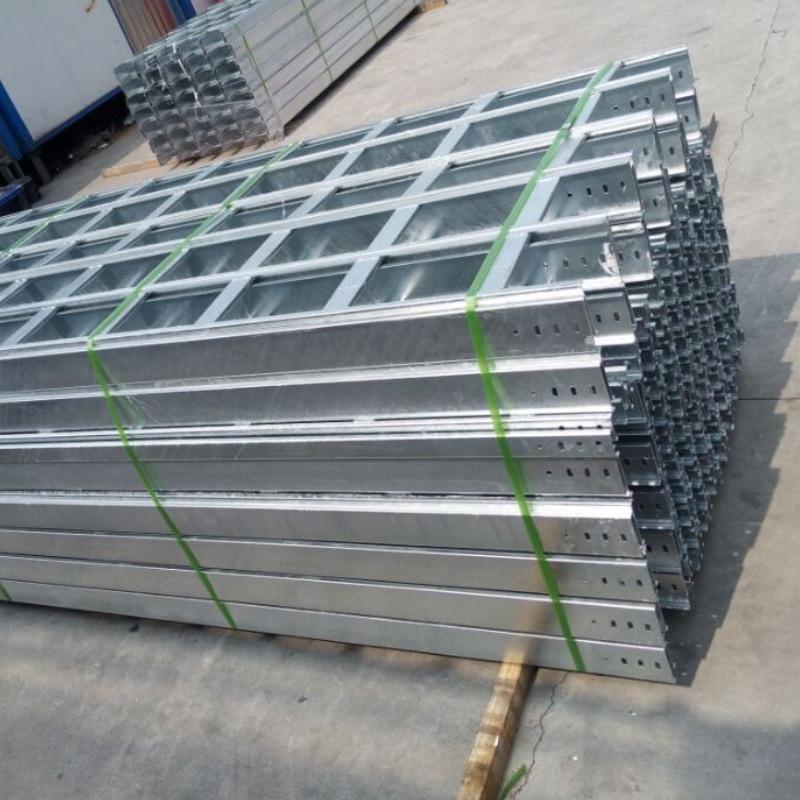 Custom Fireproof Hot-Dip Galvanized Ladder Cable Tray 200x100