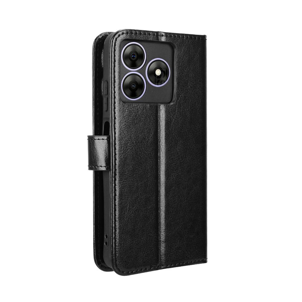Кошелек-чехол для Blackview Wave 8/Wave 8C с подставкой и слотами для карт – Ударопрочный, пылезащитный, деловой, прочный, откидная кожаная крышка