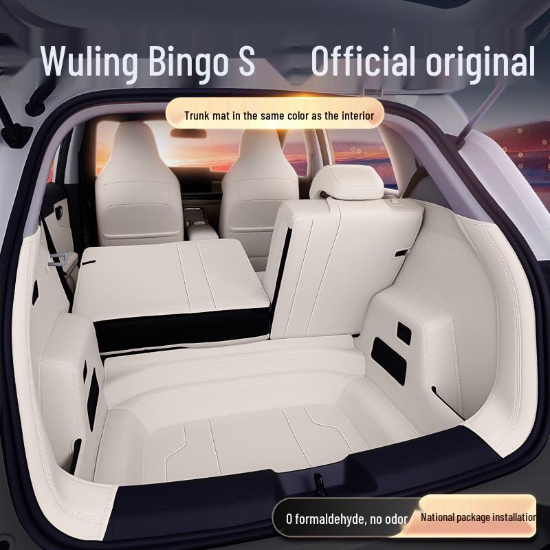 Полный коврик в багажник для Wuling Bingo S: Аксессуар для интерьера автомобиля для 25 моделей