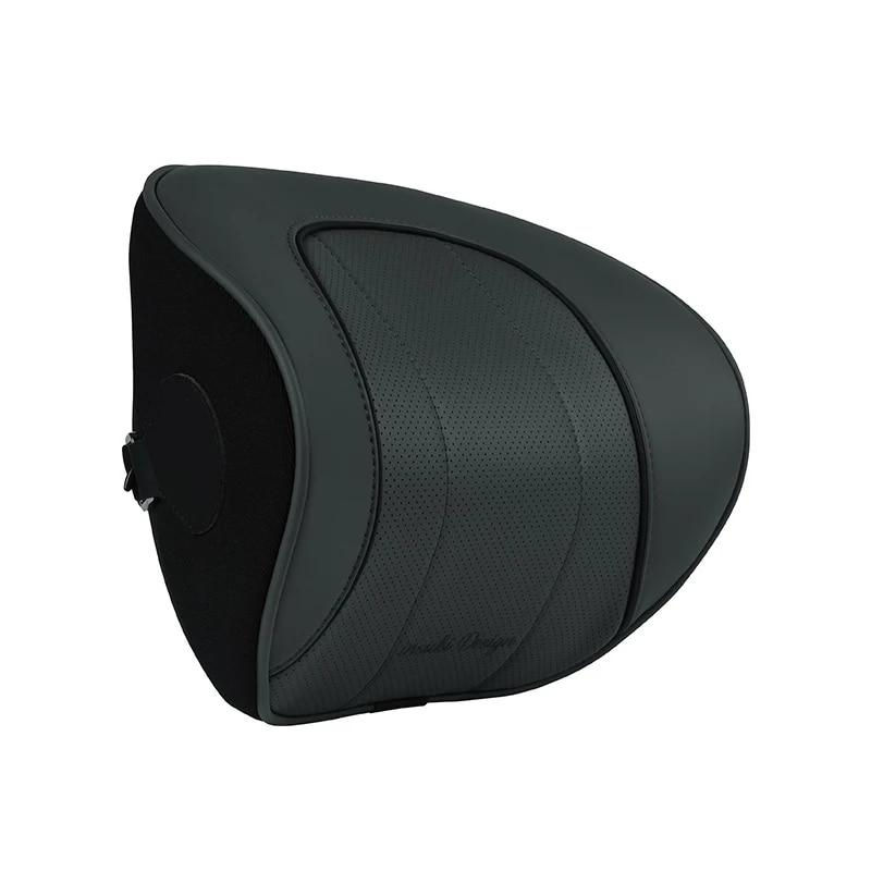 NAPPA кожаная подушка для шеи автомобиля серебряная ионная антибактериальная пена с эффектом памяти подголовник поддержка для путешествий домашний салон автомобиля