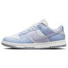Dunk Low Синие женские кроссовки Airbrush FN0323-400