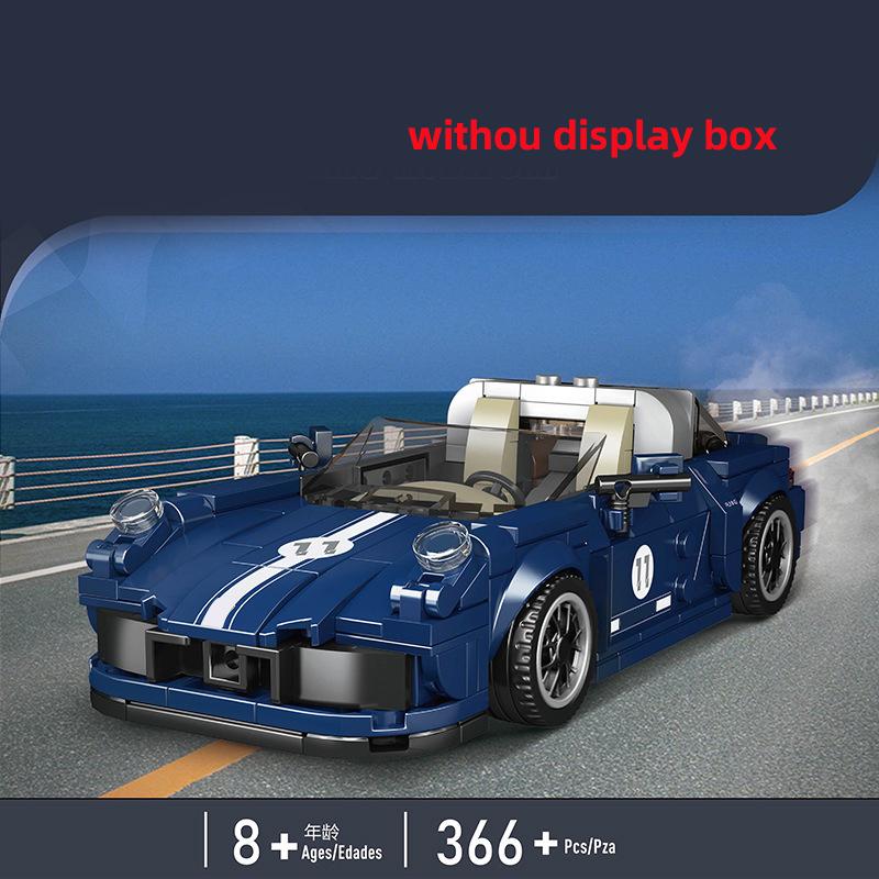 Технический Moc Car City Speed Champion Спортивный гоночный автомобиль Строительные блоки Кирпич Обучающие конструкторы Игрушки