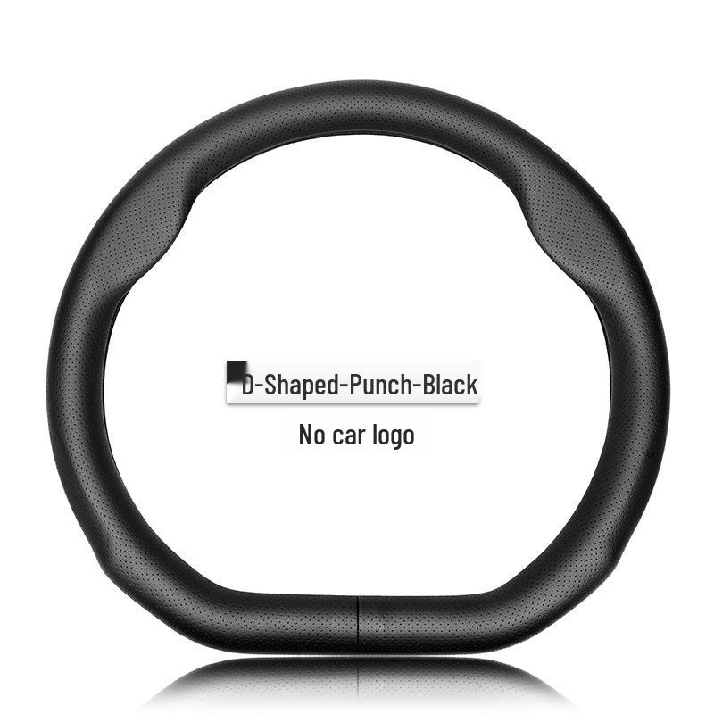 Чехол на руль из натуральной кожи Luxgen - Универсальная посадка для моделей U6, Big 7, S5, U5, 7MPV, Na 5, Rui 3