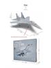 Kubi Bingke J-16 Hand-Launched RC Foam Military Glider Model Toy