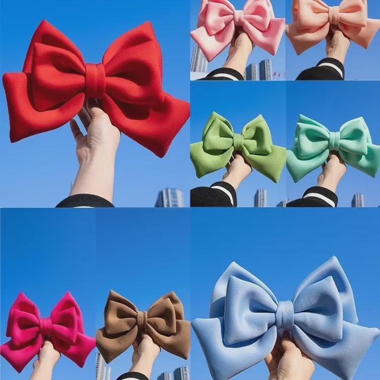 Декоративный бант для мотоциклетного шлема для женщин - аксессуары для полного шлема электромобиля