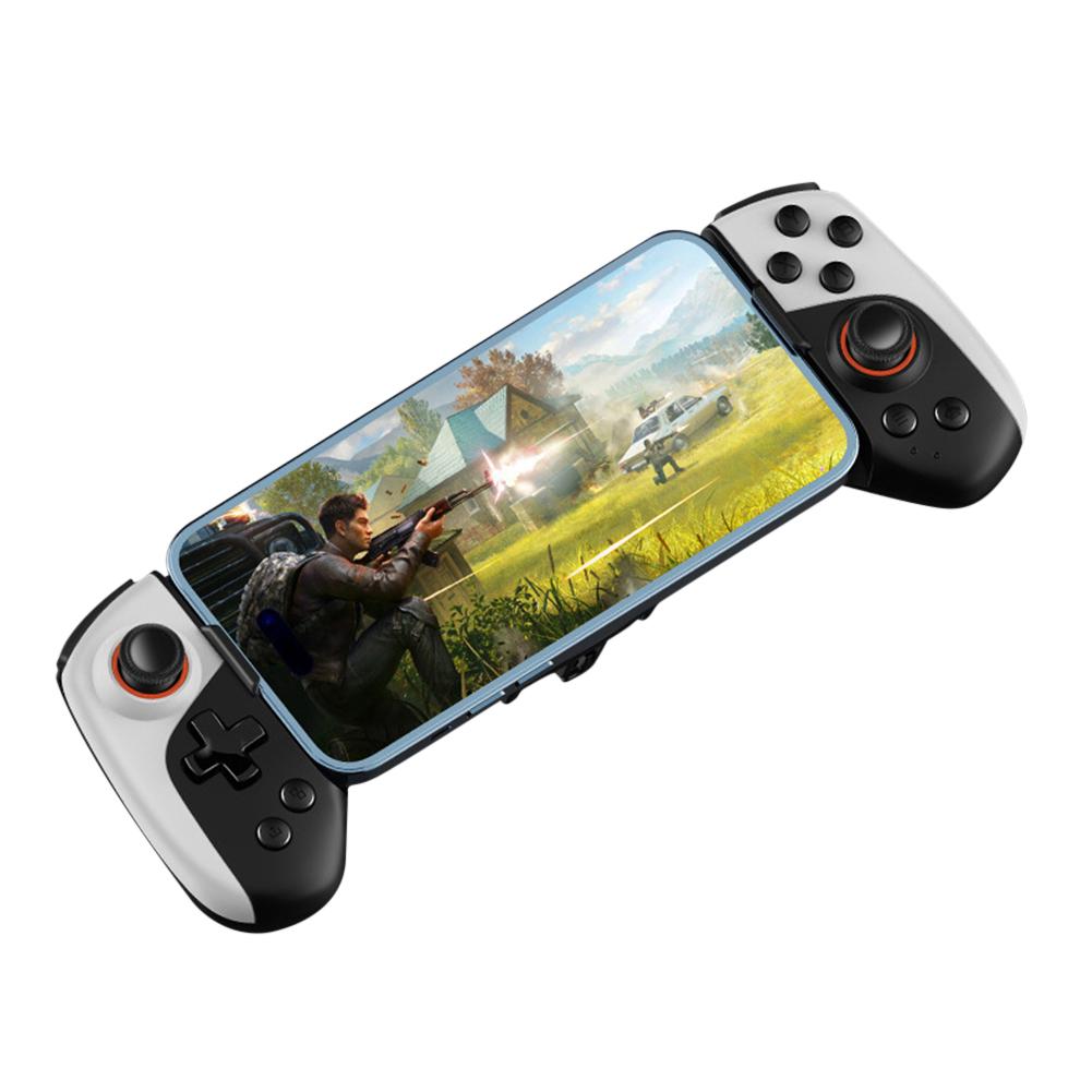 2 in 1 Mobile Phone Controller Type C Cooling Wireless Mobile Gaming Controller Dual Joystick 300mAh for Android and iPhone